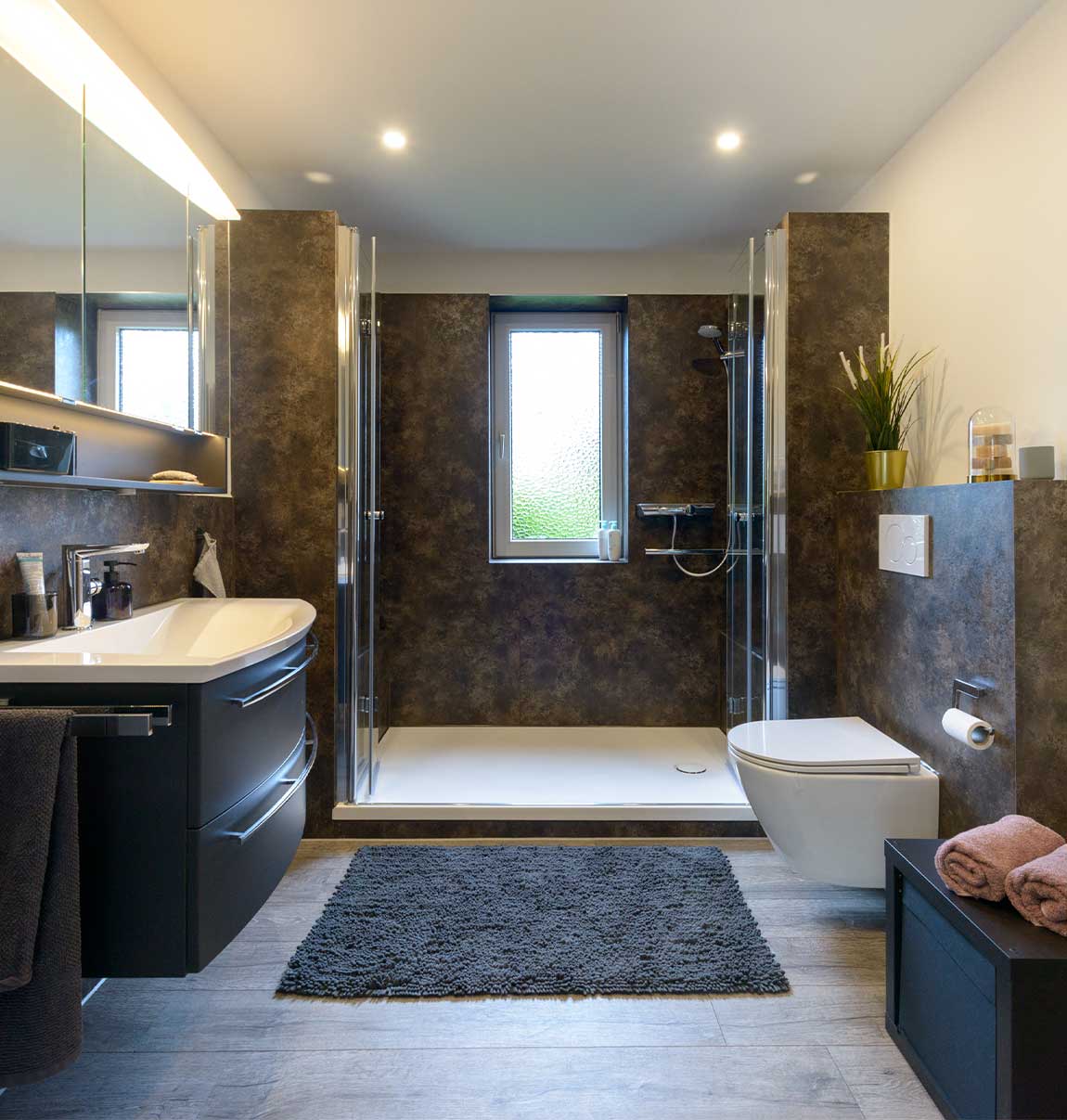 Fugenloses Bad - Fliesenlos im Top-Design!